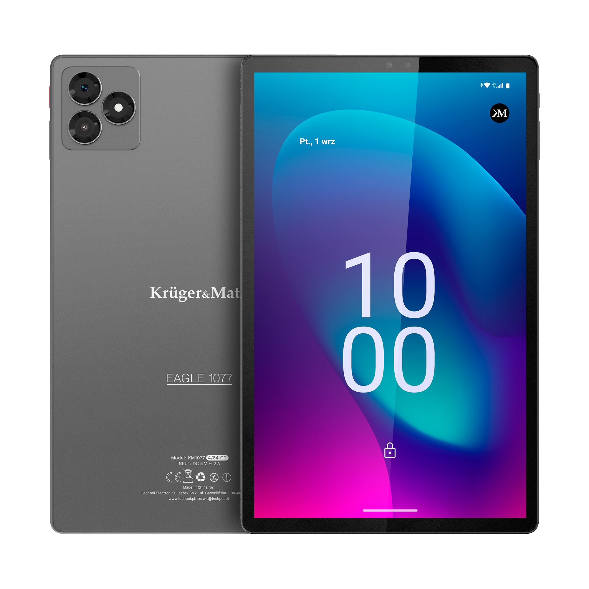 Krüger&Matz EAGLE1077 planšetinis kompiuteris