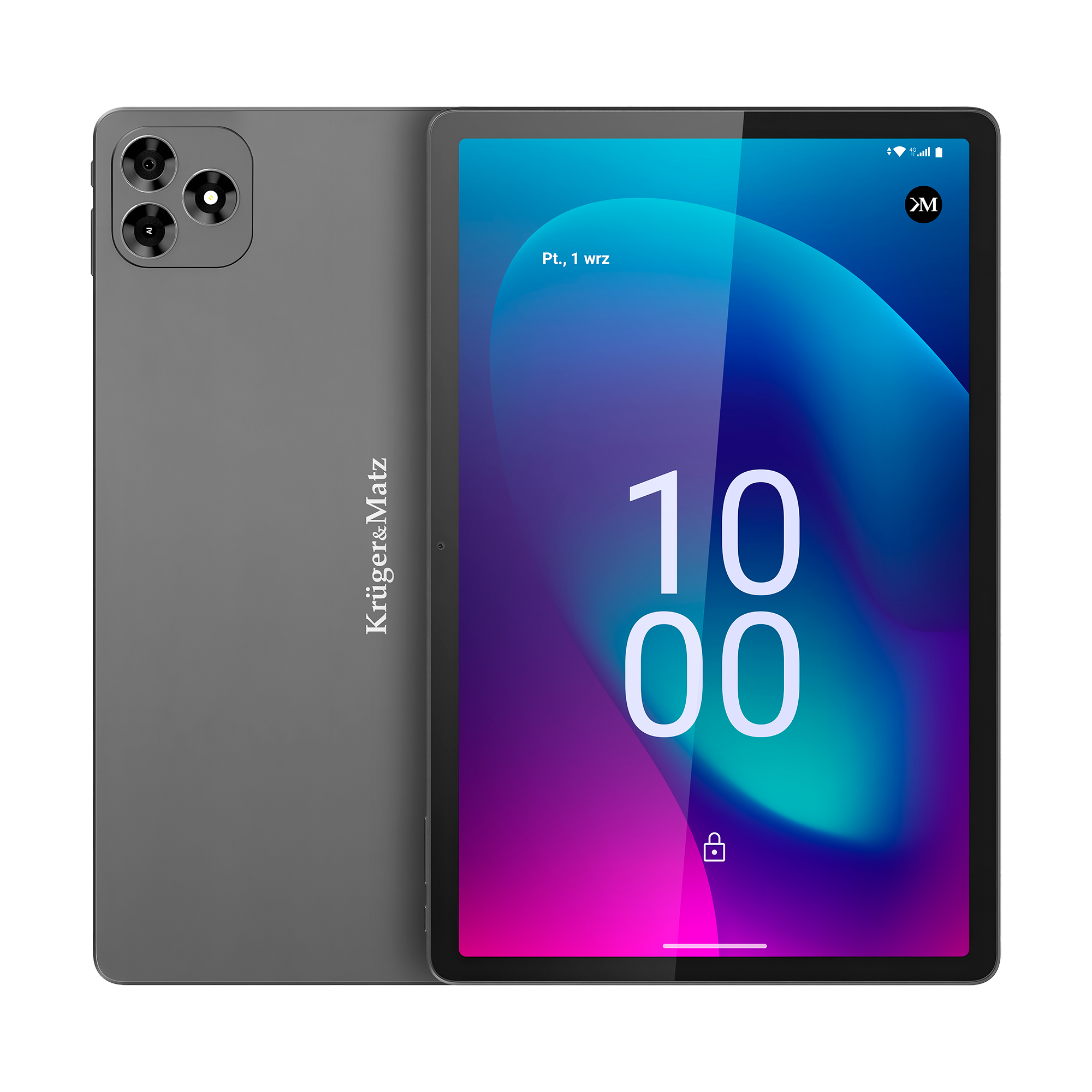 Krüger&Matz KM1078 planšetė 6 GB RAM 128 GB Octa-Core (10,95") Wi-Fi 5 (802.11ac) Android 15
