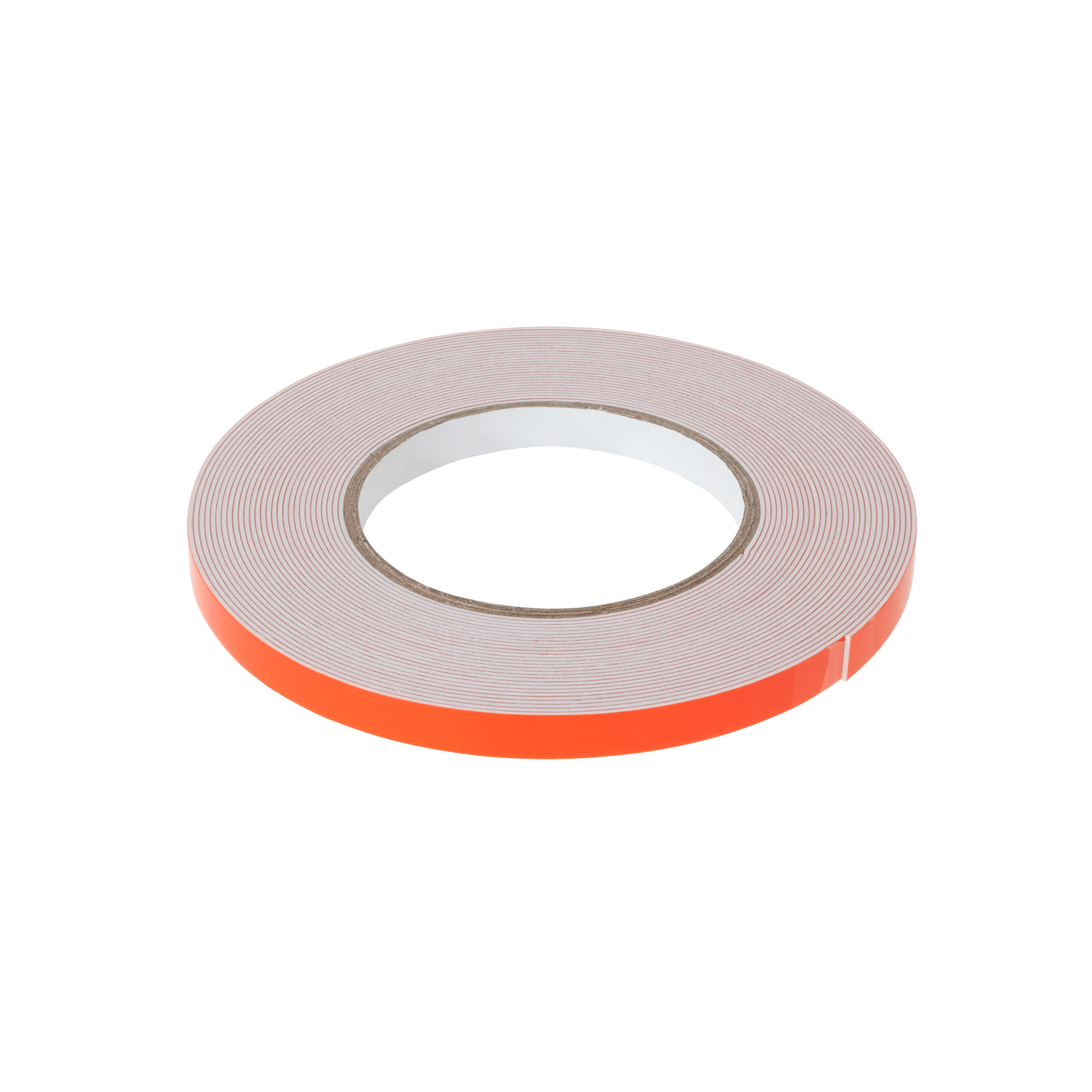 Rebel double-sided foam tape, white, 1 mm × 10 mm × 10 m