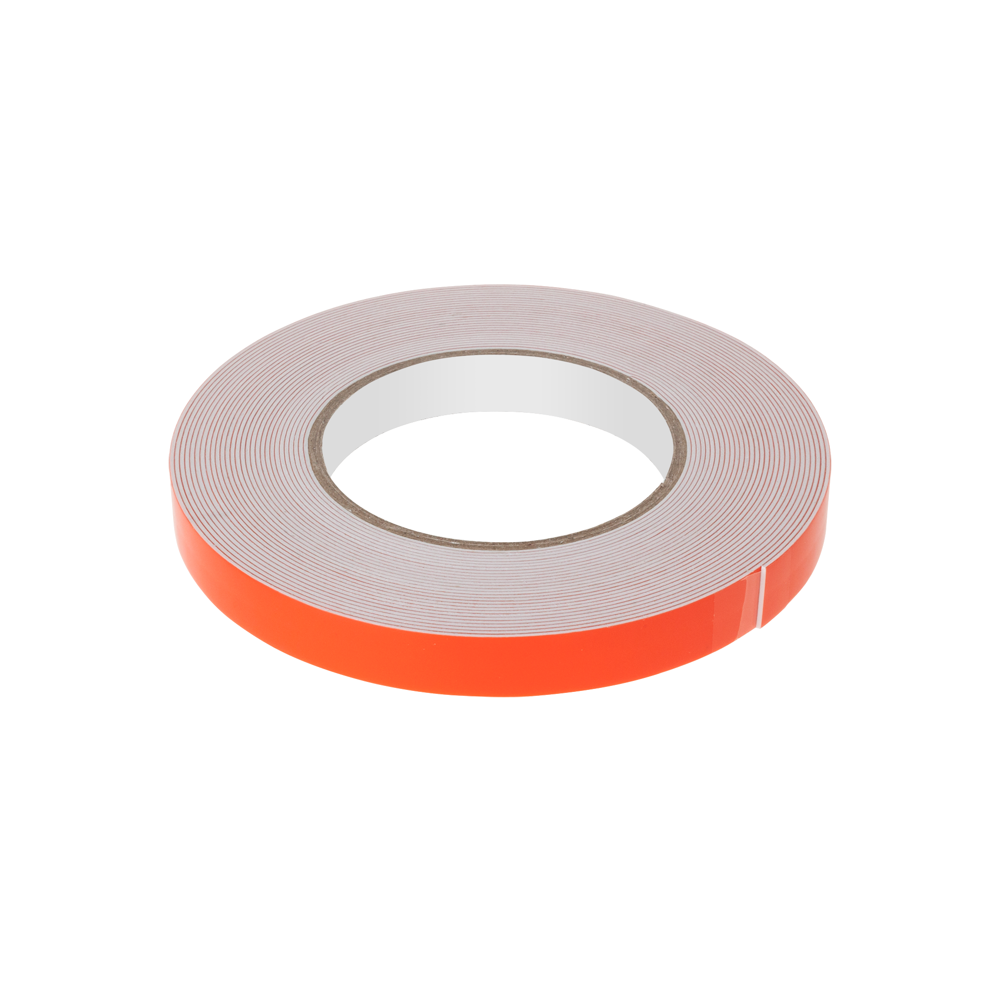 Rebel double-sided foam tape, white, 1 mm × 15 mm × 10 m