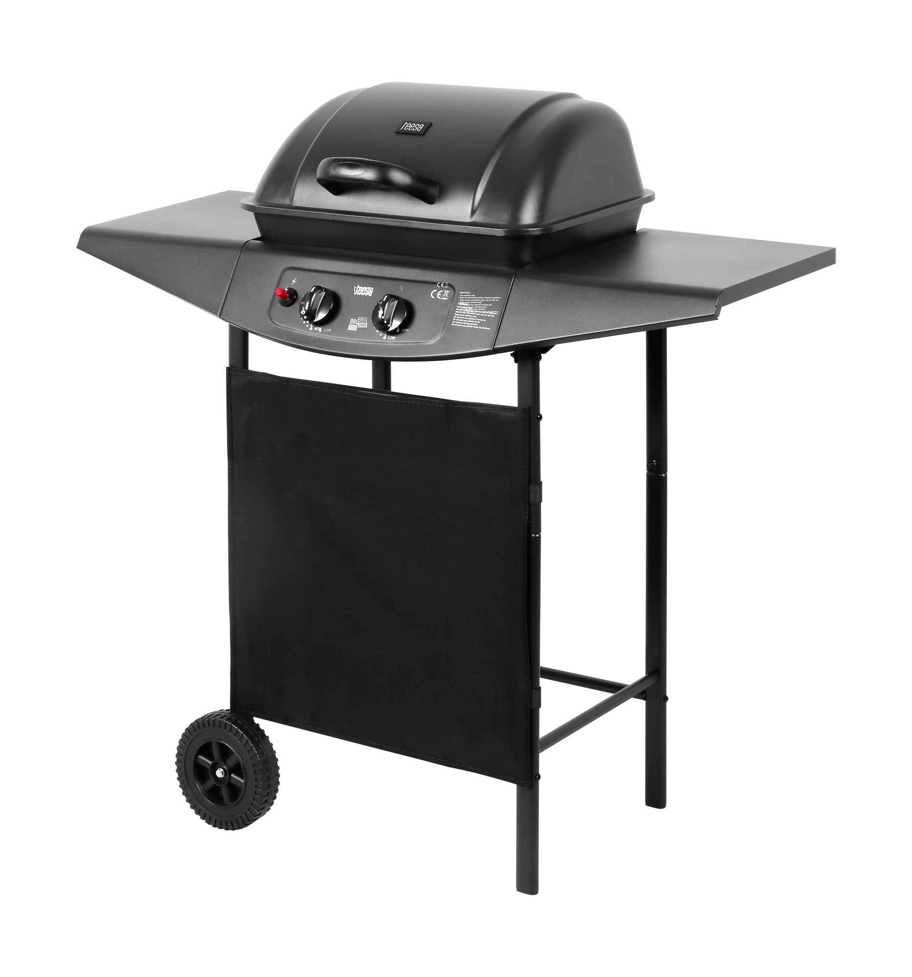 Teesa BBQ 2000 gas grill, 2 burners