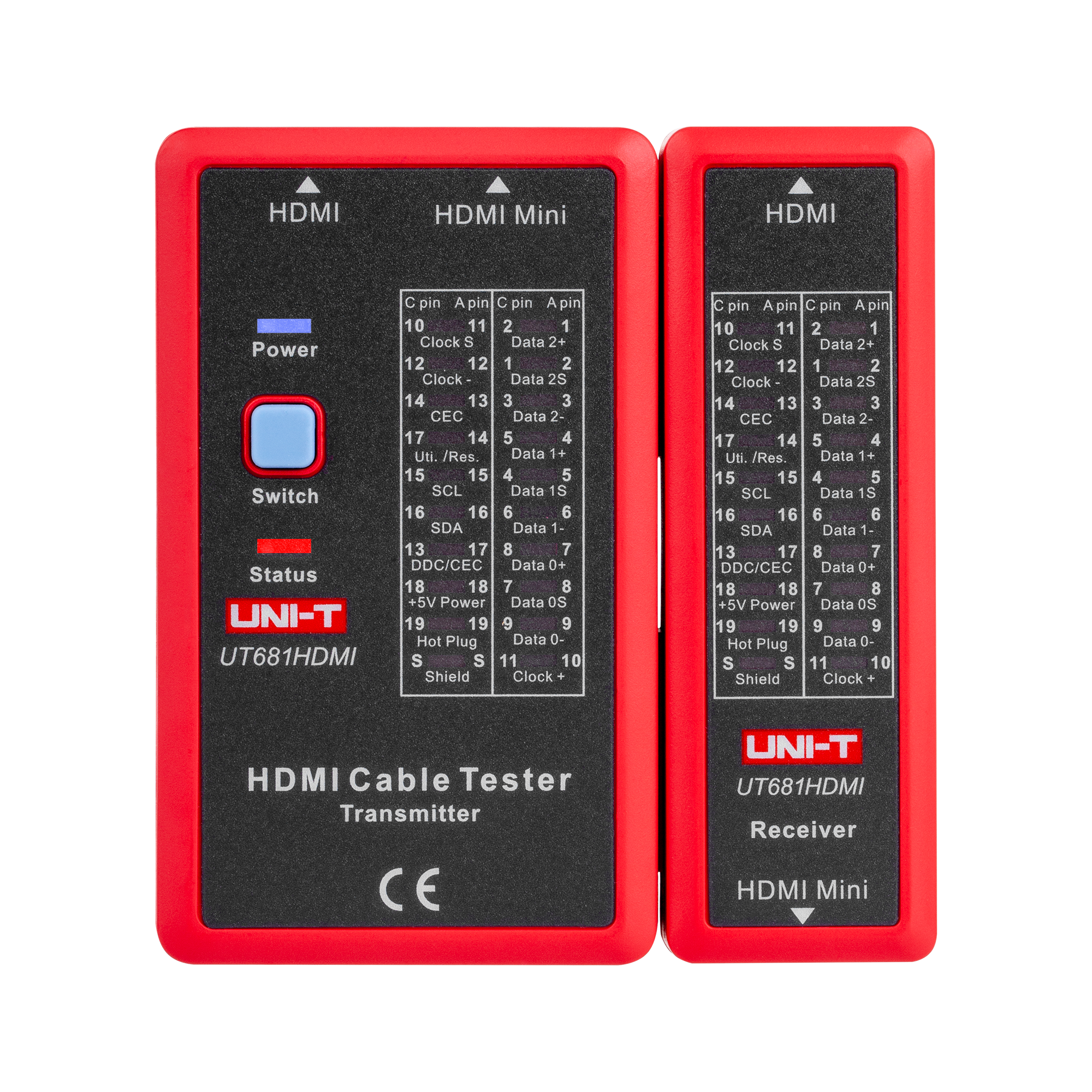 HDMI kabelių testeris Uni-T UT681HDMI