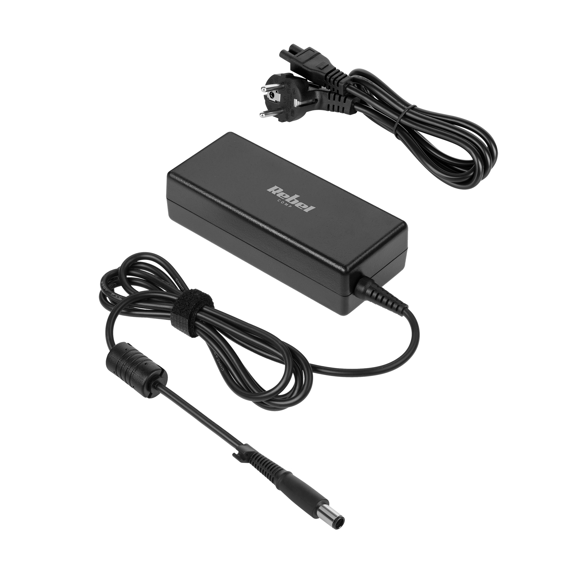 Rebel HQ maitinimo adapteris HP nešiojamajam kompiuteriui, 90 W / 19 V / 4,62 A / 7,4 x 5,0 x 12 mm