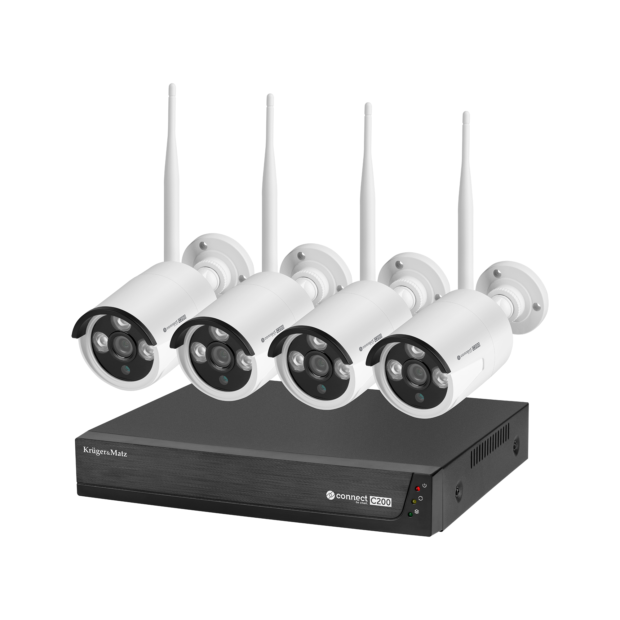 Kruger&Matz Connect C200 Tuya Wi-Fi stebėjimo rinkinys