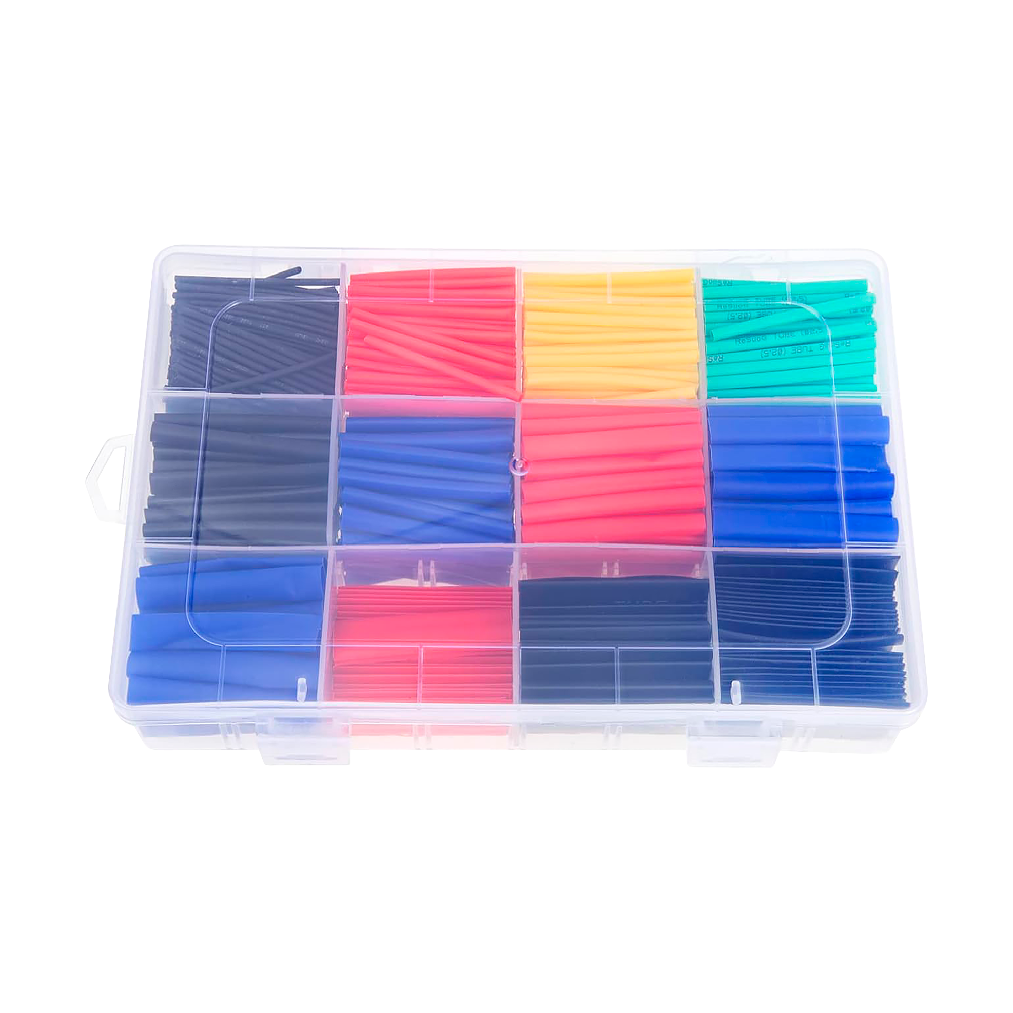 Heat-shrink tubing set, 800 pcs., E6252