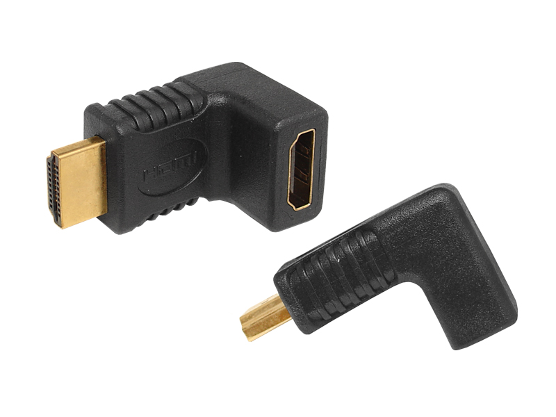 Угловой переходник HDMI LXHD49, гнездо–штекер