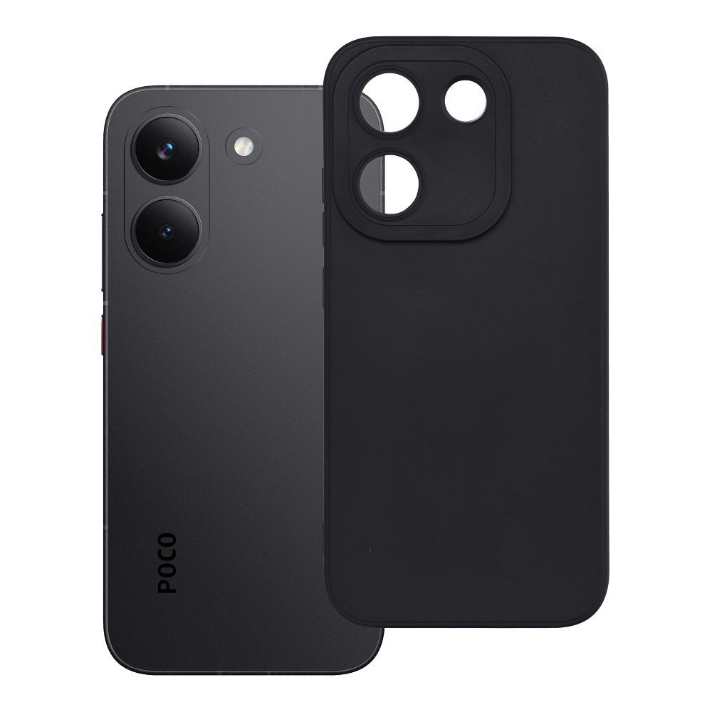 Juodas Matt 2.0 dėklas Poco X8 Pro 5G