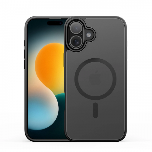 Чёрный чехол Dux Ducis Yind MagSafe для Google Pixel 11 / Pixel 11 Pro / Pixel 10 / Pixel 10 Pro / Pixel 9 / Pixel 9 Pro