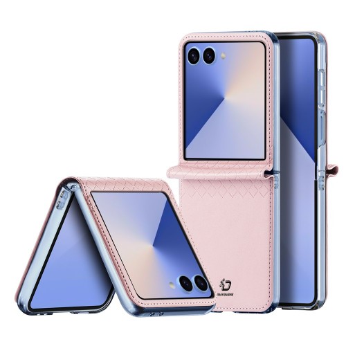 Чехол DUX DUCIS BRIL для SAMSUNG Z Flip 8, розовый
