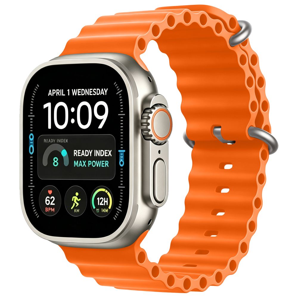 TECH-PROTECT ICONBAND PRO APPLE WATCH 4 / 5 / 6 / 7 / 8 / 9 / SE / ULTRA 1 / 2 (42 / 44 / 45 / 49 MM) ORANŽINIS