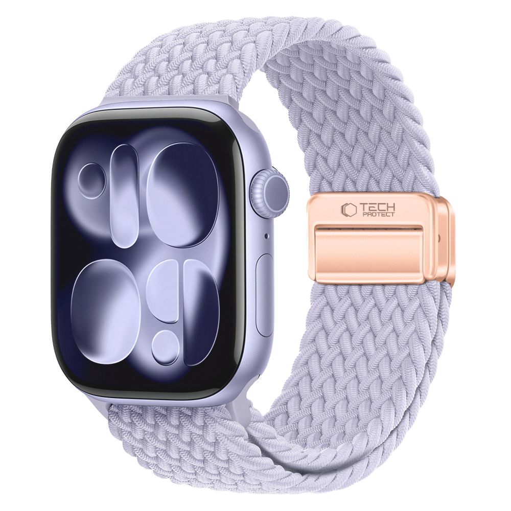 TECH-PROTECT NYLONMAG APPLE WATCH 4 / 5 / 6 / 7 / 8 / 9 / SE (38 / 40 / 41 MM) PERIWINKLE
