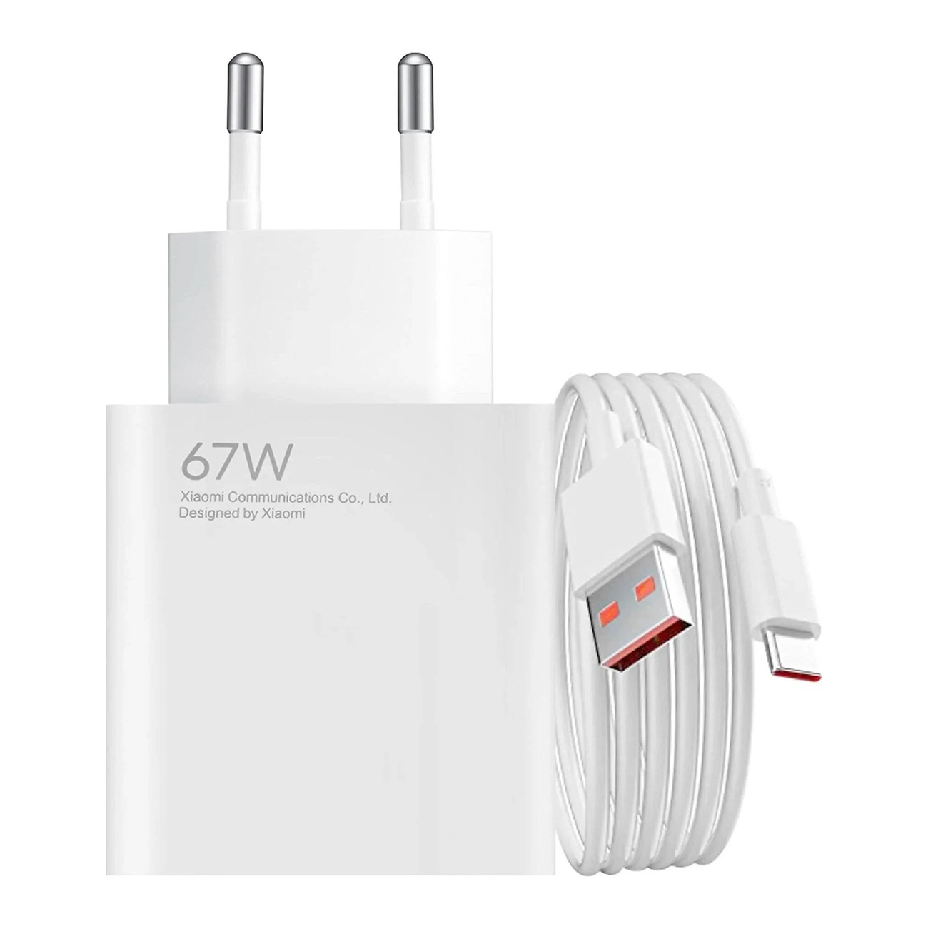 Įkroviklis Xiaomi HyperCharge Combo 67W USB-A baltas BHR9465EU