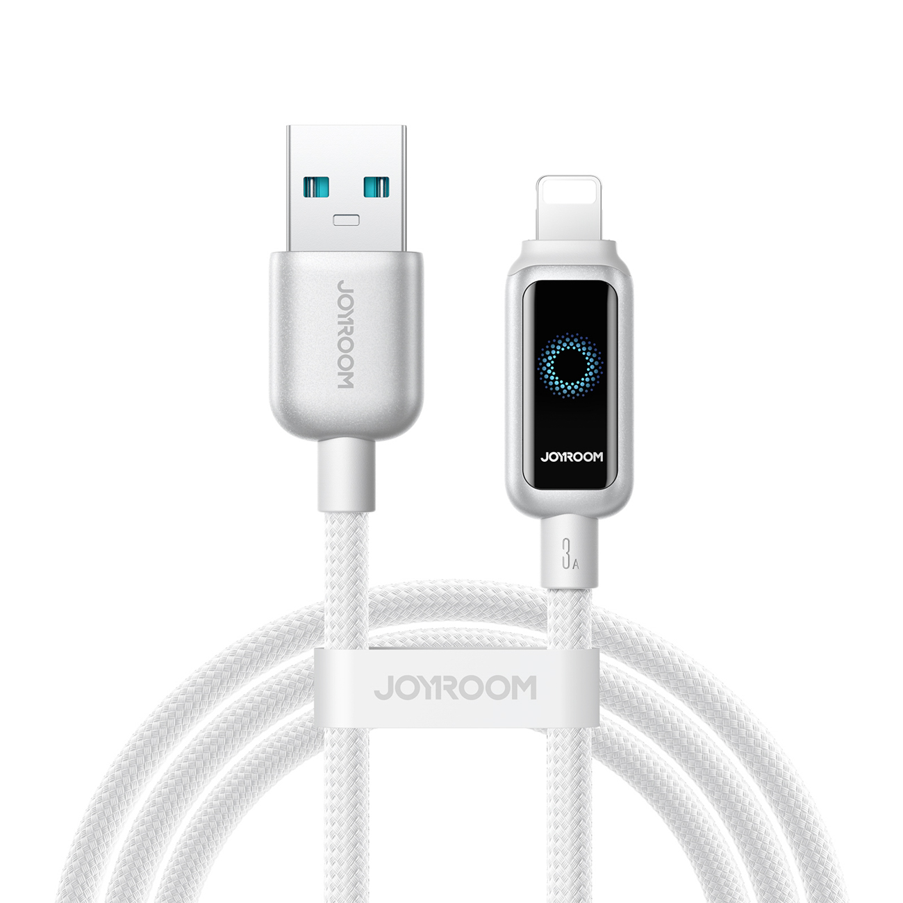 USB kabelis Joyroom S-A55 USB-A to Lightning 3A 1.2m baltas