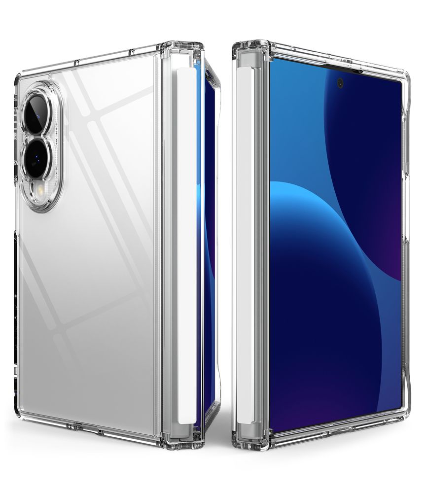 Ringke Fusion Flap dėklas, skirtas Samsung Galaxy Z Fold 8 – skaidrus