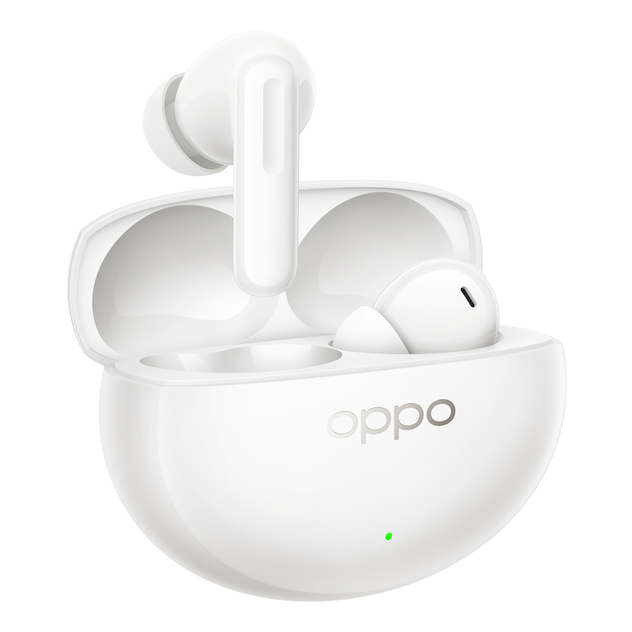 OPPO tikrai belaidės ausinės Enco Air5 Pro Bluetooth, įstatomos į ausis, mikrofonas, balta, triukšmo slopinimas, belaidės