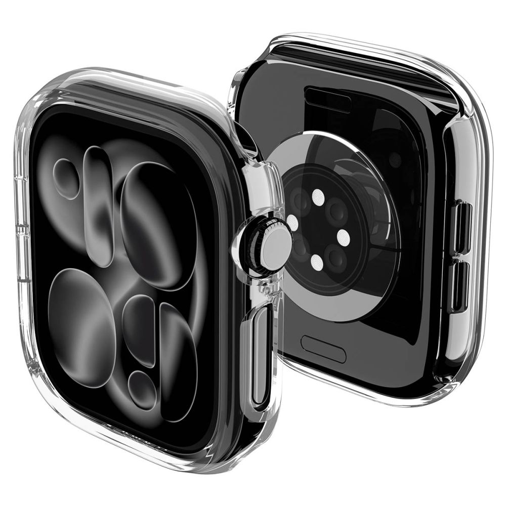 Spigen Thin Fit dėklas, skirtas Apple Watch 46 mm – skaidrus