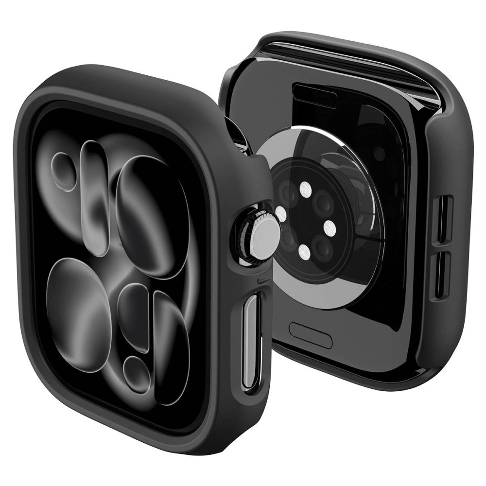 Spigen Thin Fit dėklas, skirtas Apple Watch 46 mm – juodas