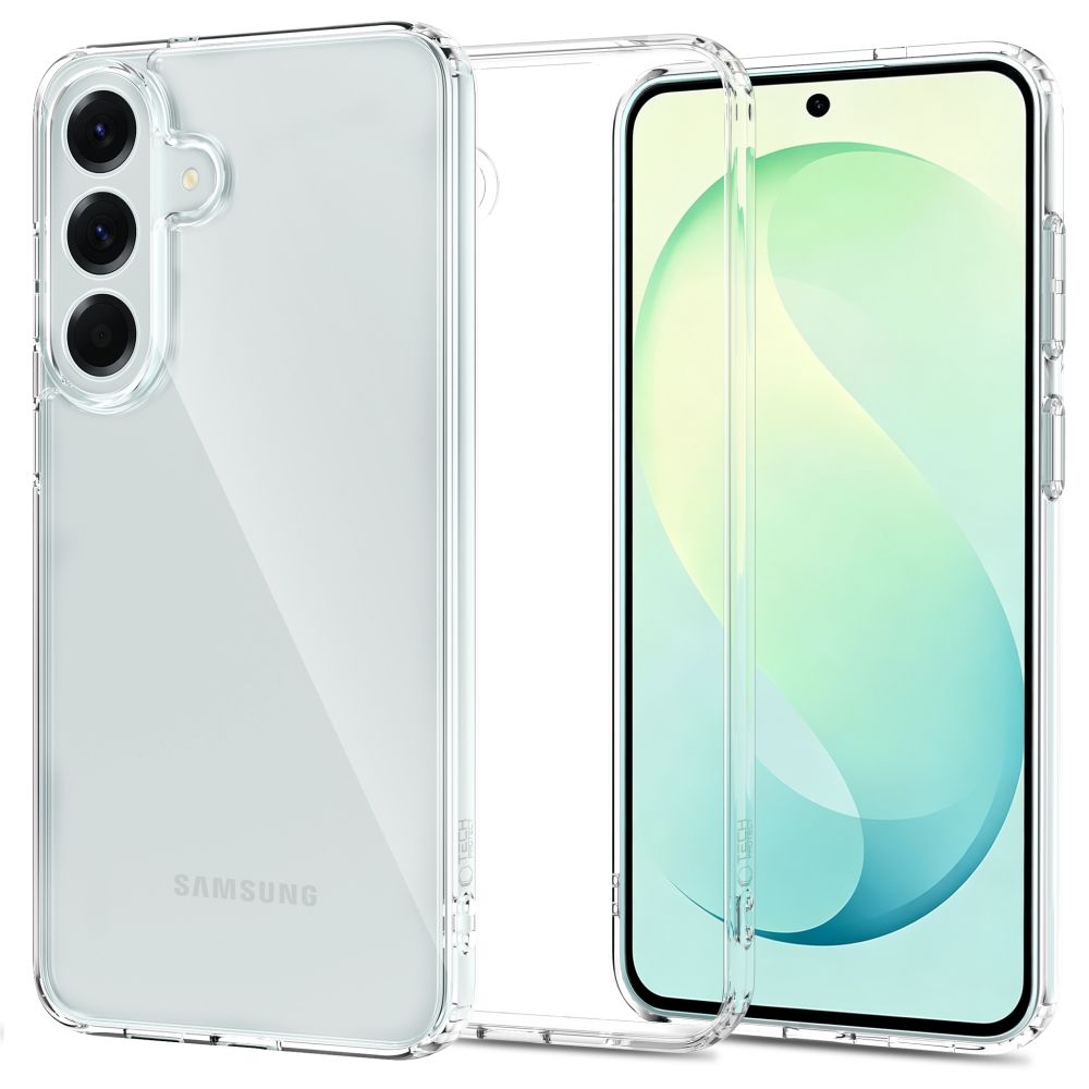 Tech-Protect FlexAir Hybrid dėklas, skirtas Samsung Galaxy S26 FE – skaidrus
