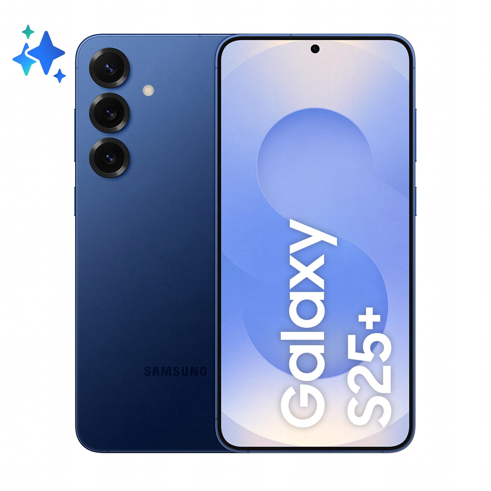 SAMSUNG Galaxy S25+ išmanusis telefonas, 256 GB, tamsiai mėlynas, SM-S936B