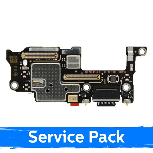 Charger Port Compatible With Google Pixel 9 Pro XL with Flex / Plata (Service Pack)