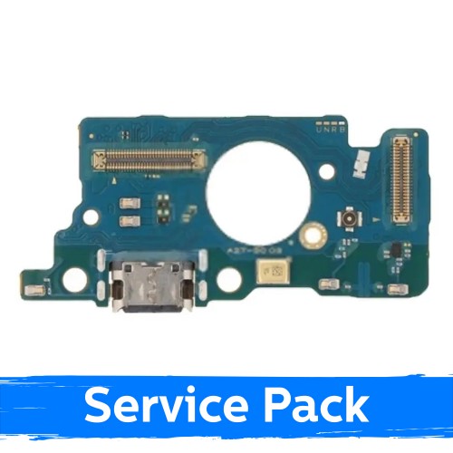 Krovimo lizdas skirtas Samsung A276 A27 5G su lanksčiąja jungtimi / plata (Service Pack)