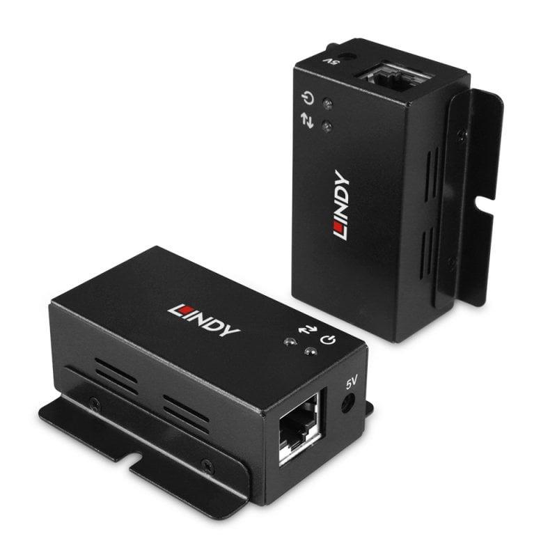 Lindy 43386 USB 2.0 ilgintuvas per Cat 6 kabelį, 50 m