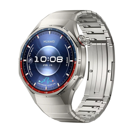 Išmanusis laikrodis Huawei WATCH GT 6 Pro Titanium, 46 mm, 1,47 col. AMOLED, GPS, atsparus vandeniui