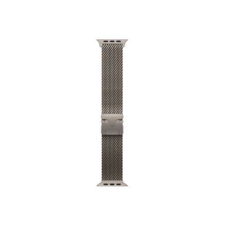 Apple Milanese Loop 49 mm laikrodžio apyrankė, natūralaus titano, Large dydis