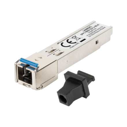 Lanberg SFP modulis, BIDI, 1 GB/s Gigabit, 1310/1550 nm, SC/UPC A, iki 20 km