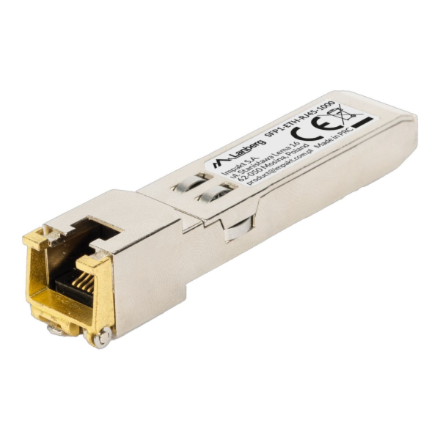 Lanberg SFP modulis, RJ45 Ethernet, 1 GB/s Gigabit, varinis, iki 100 m