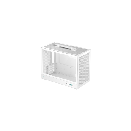 Baltas kompiuterio korpusas Deepcool CH160 PLUS WH, Micro ATX