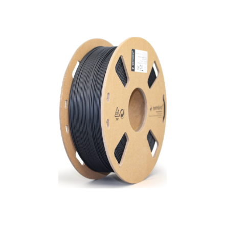 Matinis juodas PLA filamentas Flashforge 3DP-PLA-01-MTBK, 1,75 mm, 1 kg