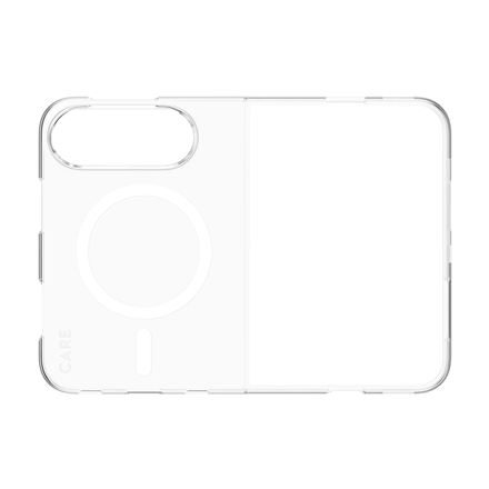 Skaidrus PanzerGlass Care galinis dėklas Apple iPhone Duo, perdirbtas plastikas