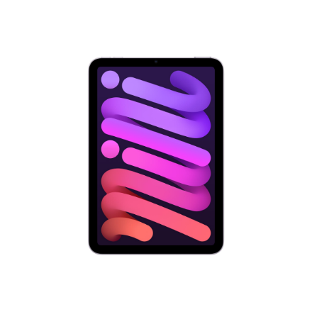 Planšetinis kompiuteris Apple iPad Mini (A17 Pro), 8,3 col. Liquid Retina, 2266 × 1488, 128 GB, Wi-Fi, priekinė 12 MP kamera, galinė 12 MP kamera, Bluetooth 5.3, iPadOS, violetinis
