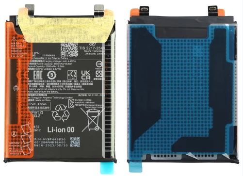 Akumuliatorius originalus Xiaomi Redmi Note 12 Pro+ 5000mAh BP4J (service pack)