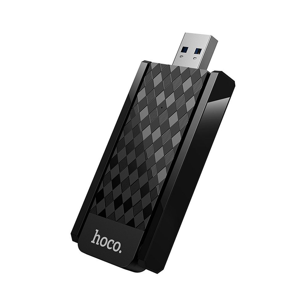 USB Wi-Fi adapter Hoco HI34 Wi-Fi6 black