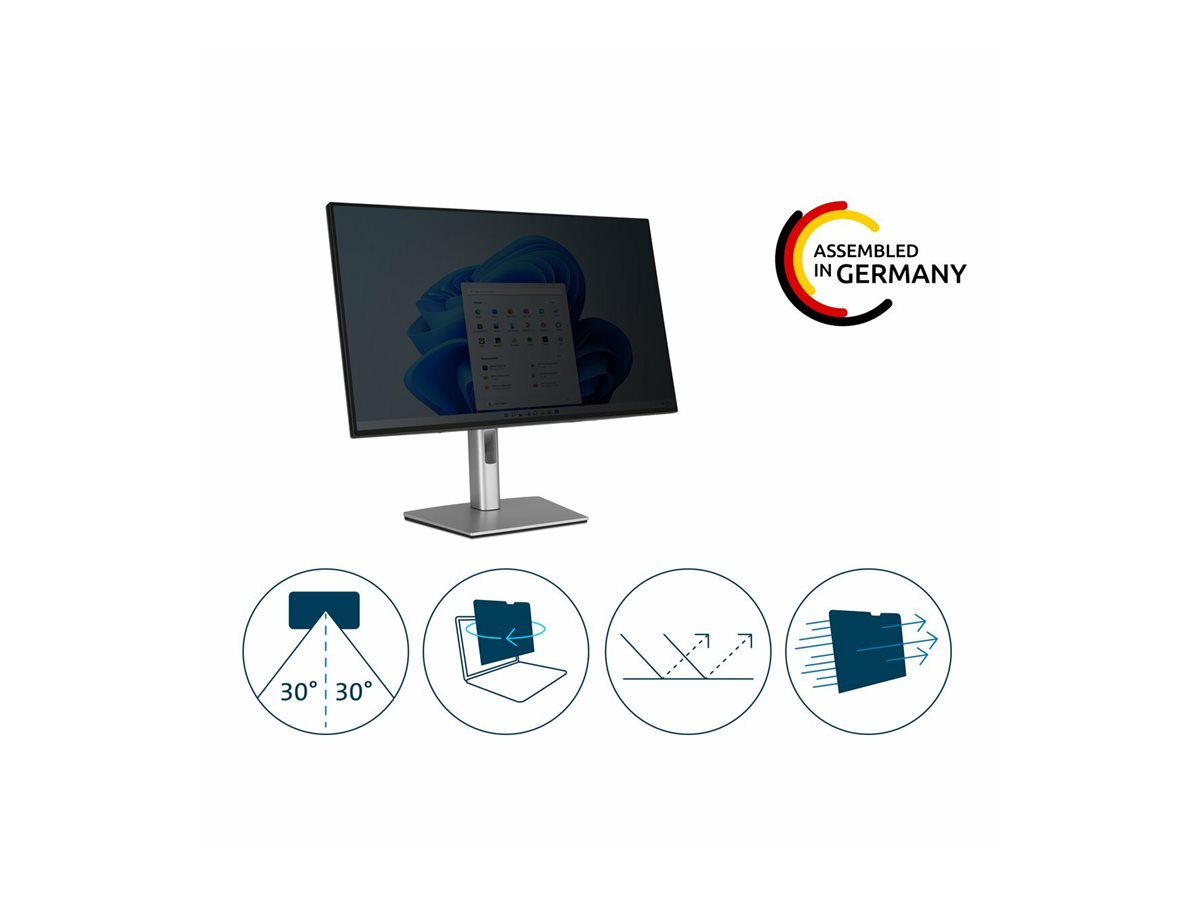 Kensington 628906 nuimamas dviejų krypčių privatumo filtras, skirtas 28-inch 16:9 monitor