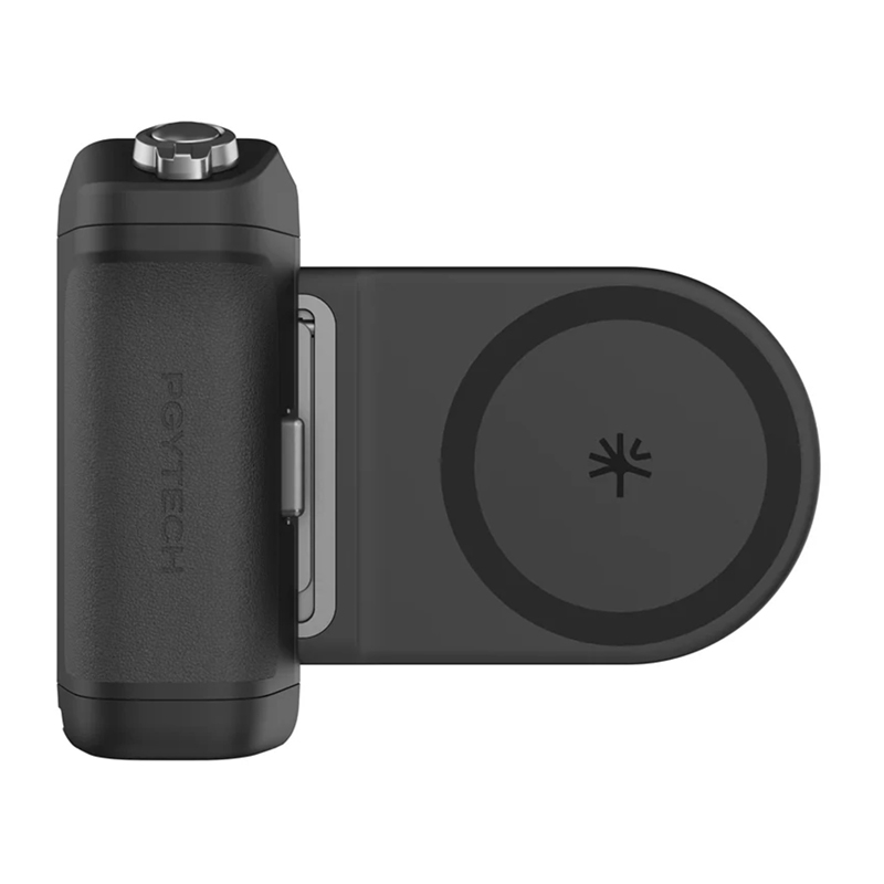 Juoda kameros rankena PGYTech MagCam 2, skirta iPhone ir Android