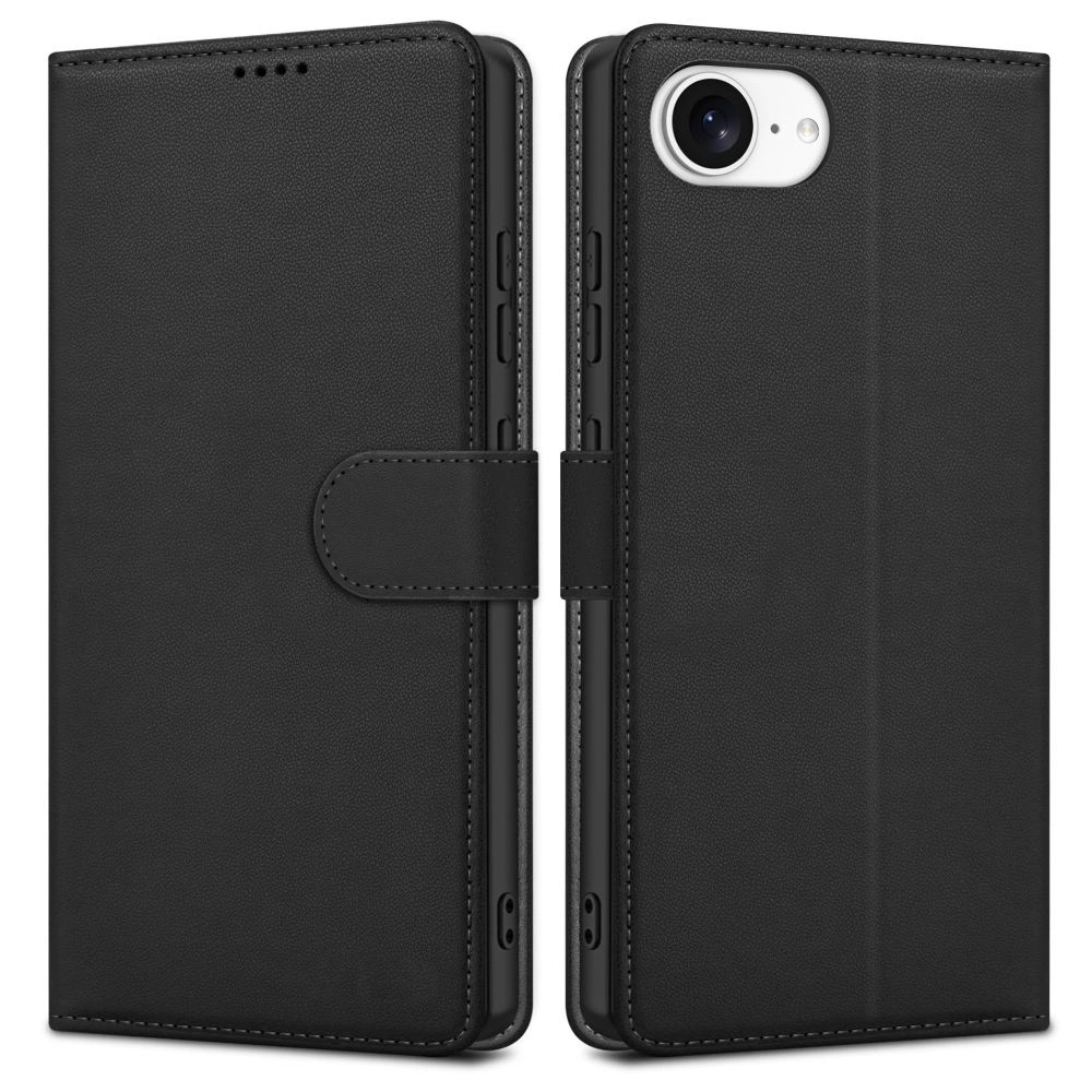 Dėklas Fancy Wallet Samsung S741 S26 FE juodas