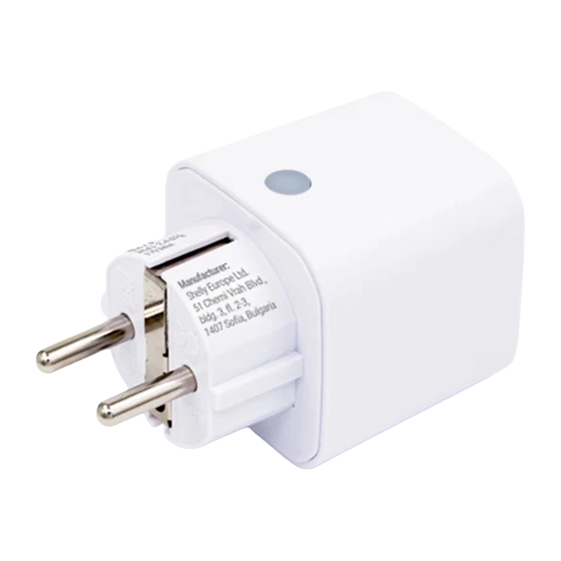 Shelly Plug M Gen3 – Wi-Fi išmanusis lizdas su energijos matavimu, baltas (FG3800238073602)