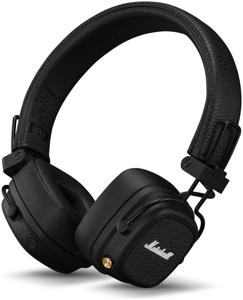 Беспроводные наушники Marshall Major V, Pitch Black
