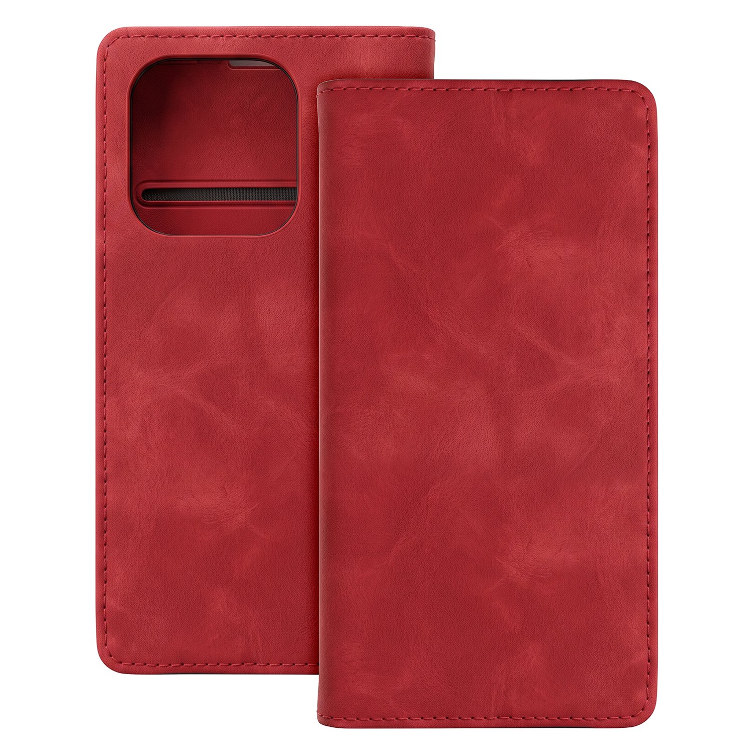 Smart Suede case for Honor 600 lite red