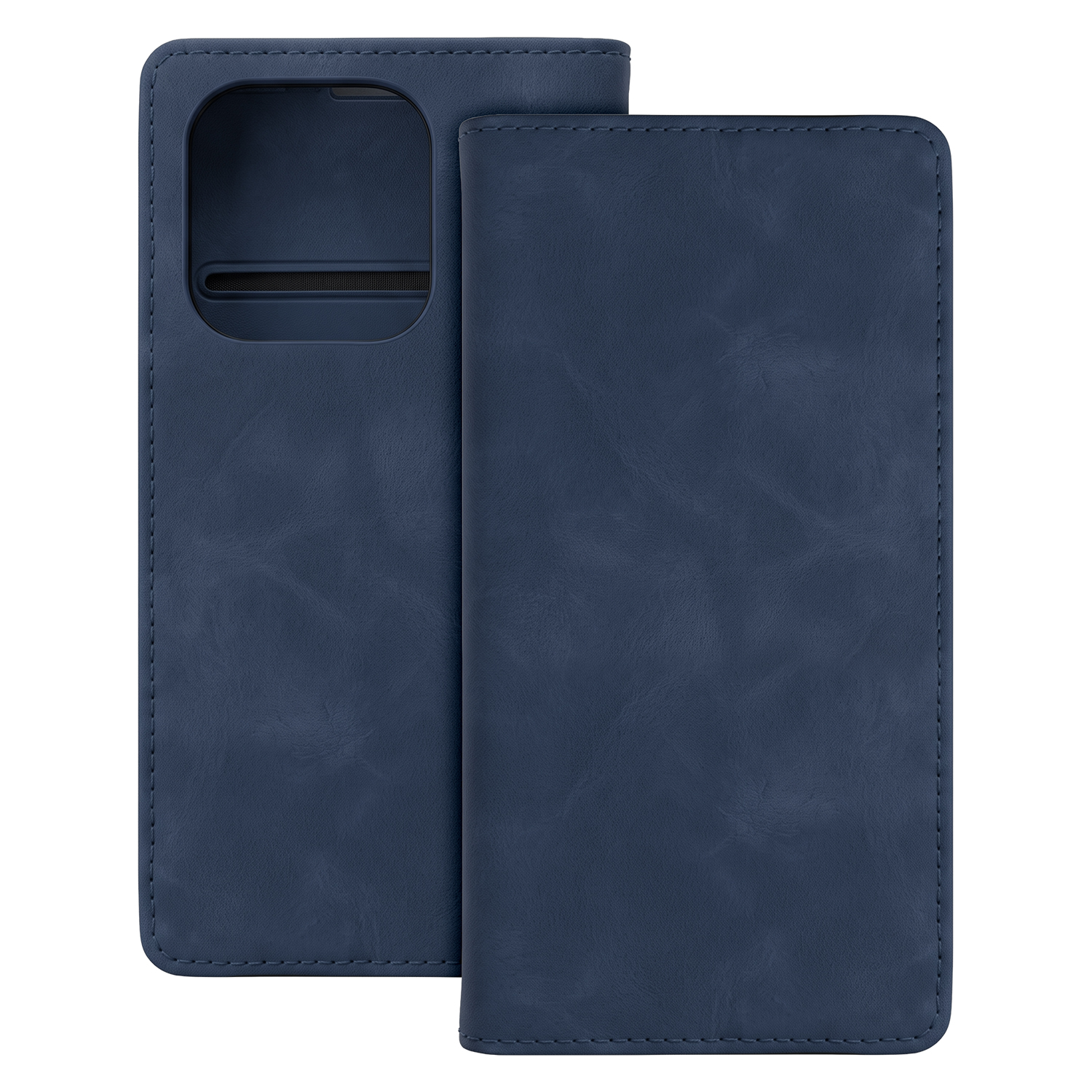 Smart Suede case for Honor 600 lite navy blue