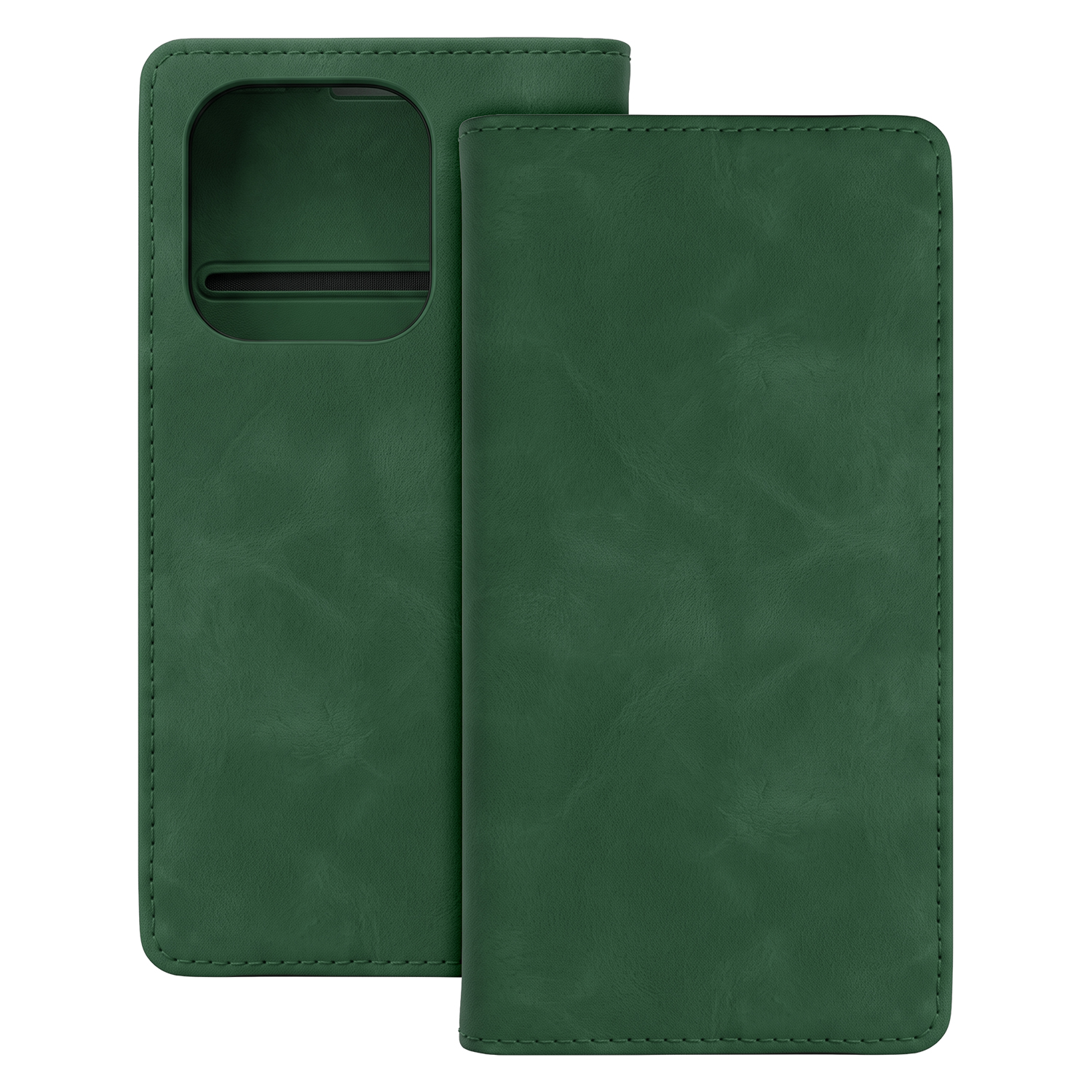 Smart Suede case for Honor 600 lite green