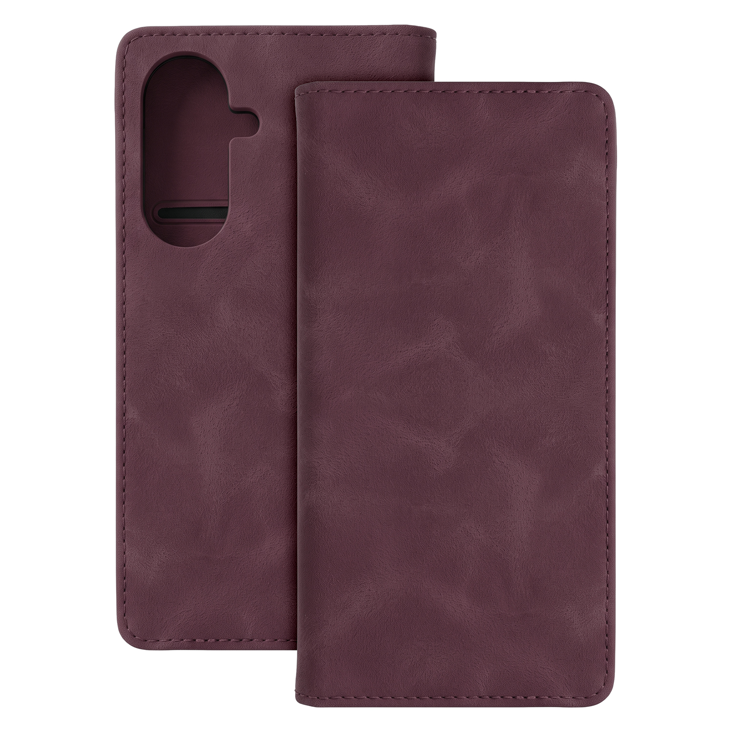 Smart Suede dėklas Samsung Galaxy A27 5G kaštoninis