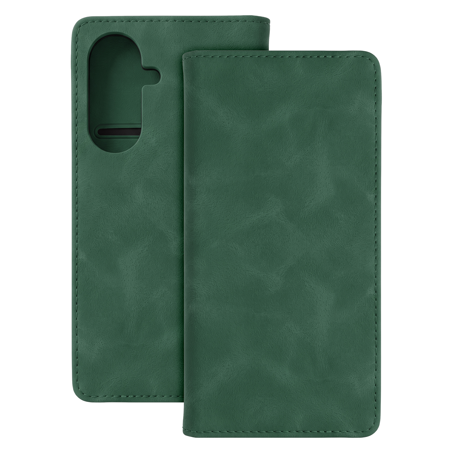 Smart Suede dėklas Samsung Galaxy A27 5G žalias