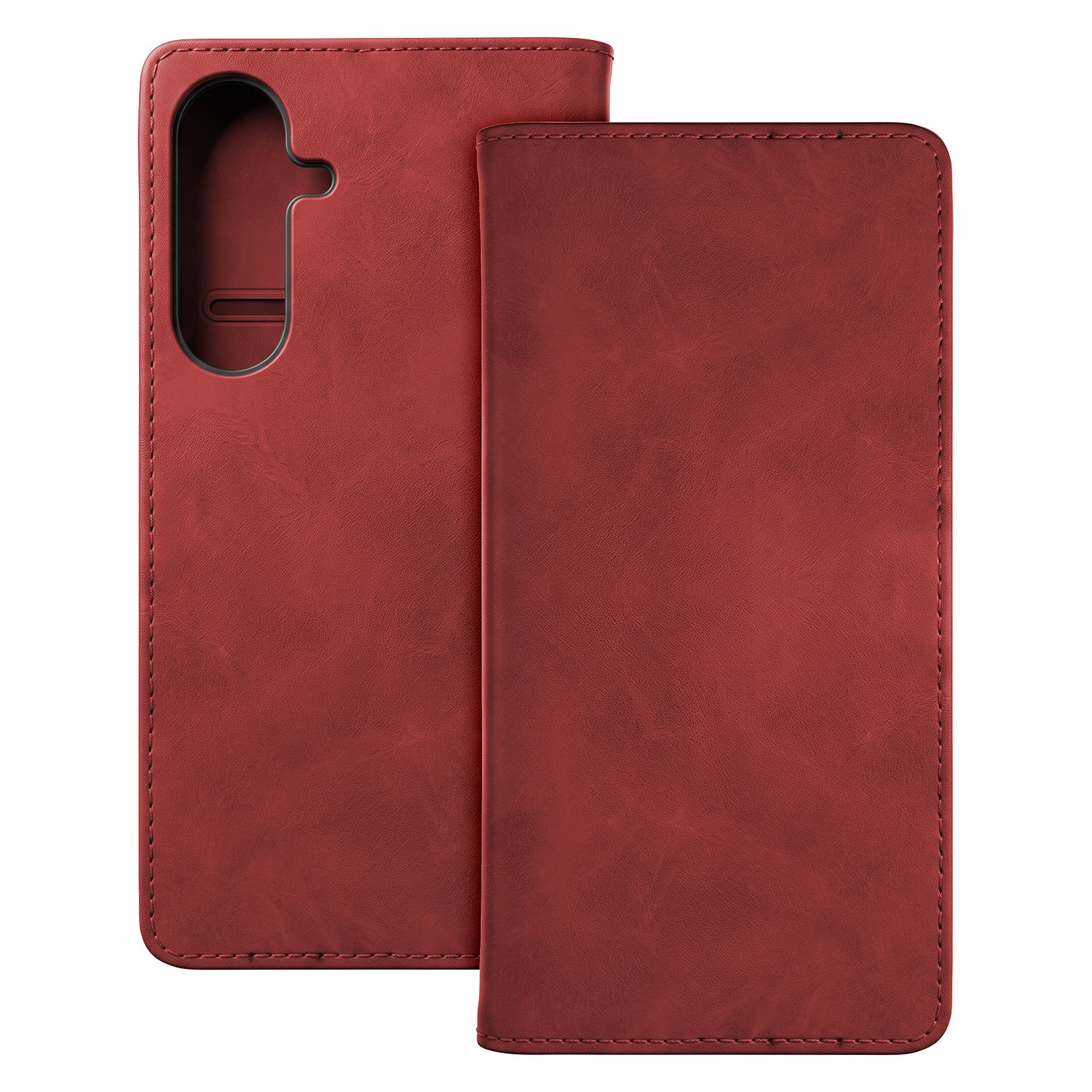 Smart Suede case for Samsung Galaxy S26 FE red