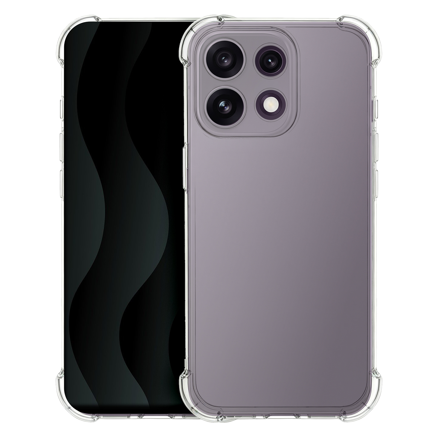„Anti Shock 1,5 mm“ dėklas, skirtas Oppo Reno 16 Pro 5G (Global), skaidrus