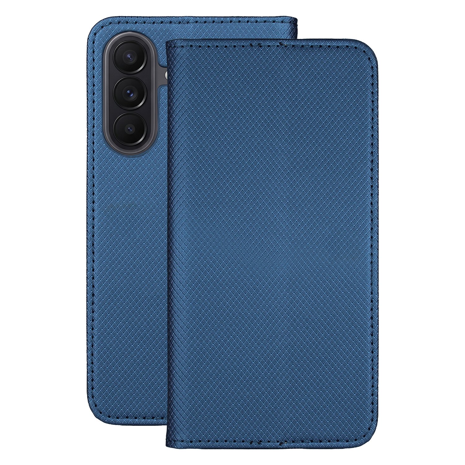 Smart Magnet case for Samsung Galaxy S25 FE / S26 FE navy blue