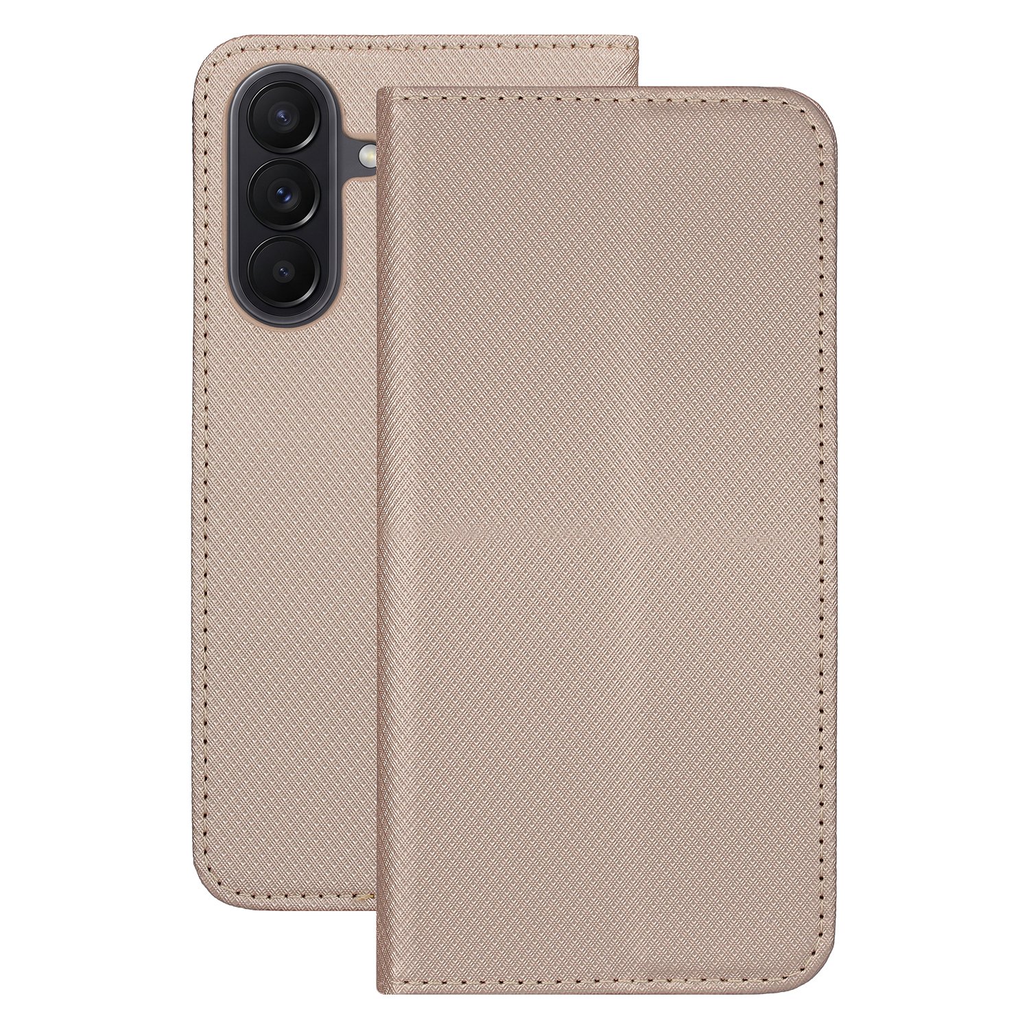 Smart Magnet case for Samsung Galaxy S25 FE / S26 FE gold